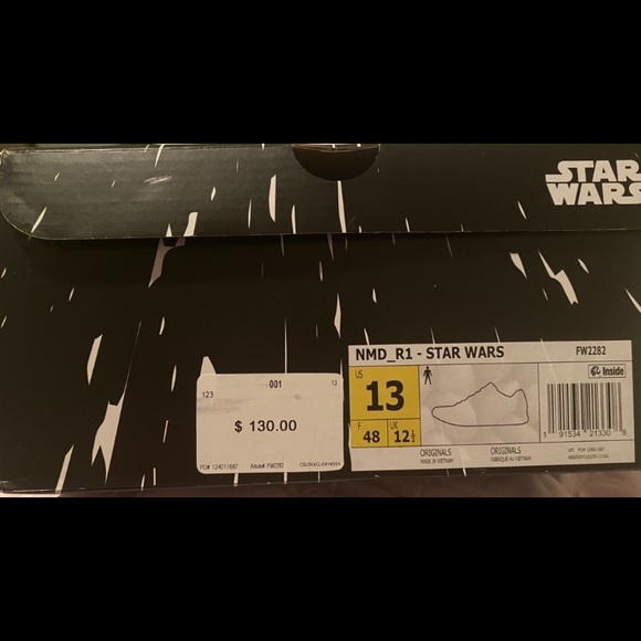 ***SOLD OUT*** Men’s Adidas Shoes Dark Vader/ STARWARS - Picture 4 of 5